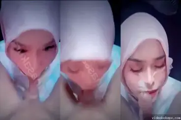 Sepupu Cantik Nyicip Kontol Pertama Kali, Muka Basah Kena Muncrat