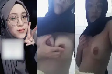 Ukhti Kacamata Cantik Pamer Toket Montok Sange